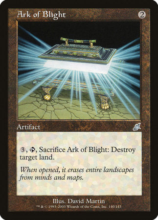 Ark of Blight [Scourge] | Dumpster Cat Games