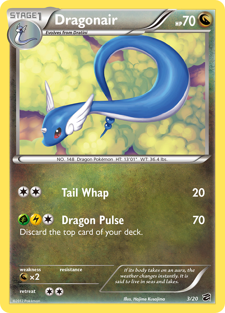 Dragonair (3/20) [Black & White: Dragon Vault] | Dumpster Cat Games