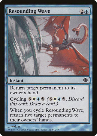 Resounding Wave [Shards of Alara] | Dumpster Cat Games