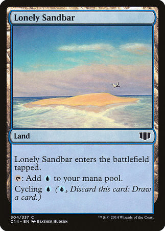Lonely Sandbar [Commander 2014] | Dumpster Cat Games