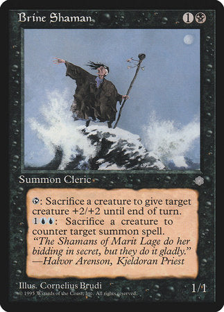 Brine Shaman [Ice Age] | Dumpster Cat Games