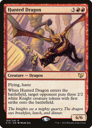 Hunted Dragon [Commander 2015] | Dumpster Cat Games