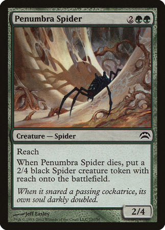 Penumbra Spider [Planechase 2012] | Dumpster Cat Games