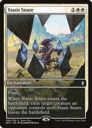 Stasis Snare [Battle for Zendikar Promos] | Dumpster Cat Games