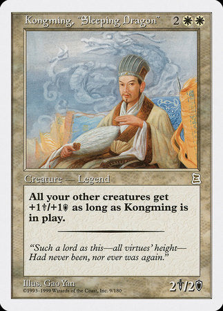 Kongming, "Sleeping Dragon" [Portal Three Kingdoms] | Dumpster Cat Games