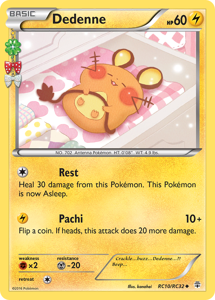 Dedenne (RC10/RC32) [XY: Generations] | Dumpster Cat Games