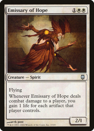 Emissary of Hope [Darksteel] | Dumpster Cat Games