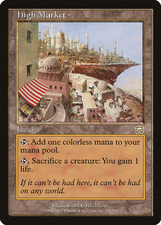 High Market [Mercadian Masques] | Dumpster Cat Games