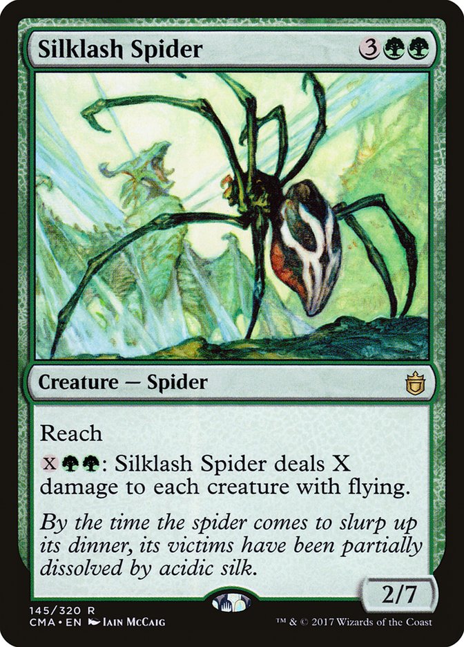 Silklash Spider [Commander Anthology] | Dumpster Cat Games