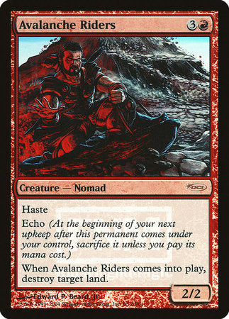 Avalanche Riders [Friday Night Magic 2004] | Dumpster Cat Games