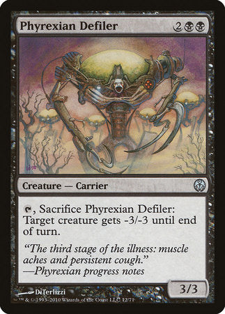 Phyrexian Defiler [Duel Decks: Phyrexia vs. the Coalition] | Dumpster Cat Games