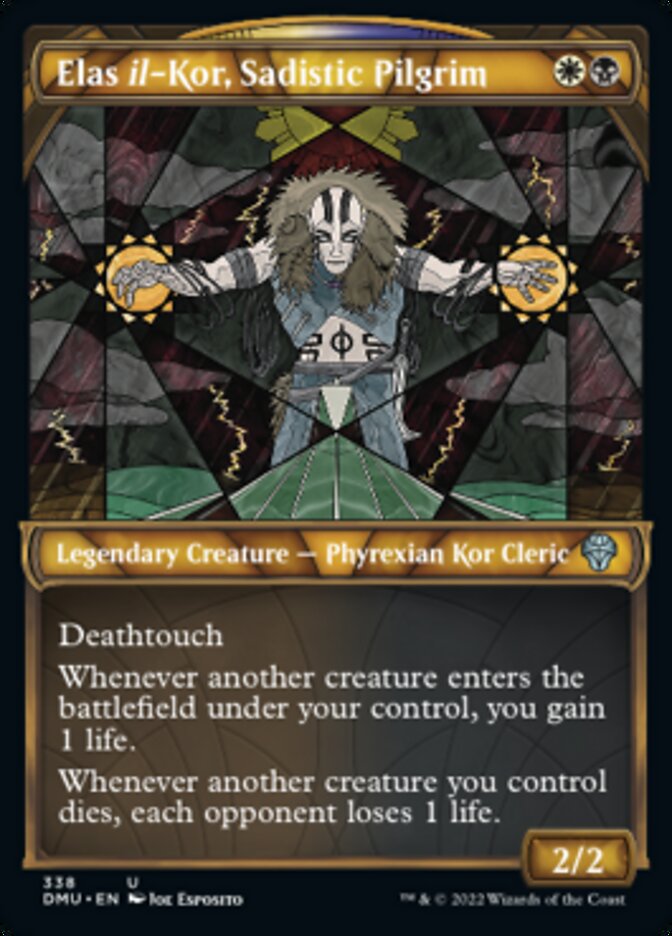 Elas il-Kor, Sadistic Pilgrim (Showcase Textured) [Dominaria United] | Dumpster Cat Games