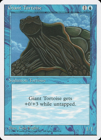 Giant Tortoise [Fourth Edition] | Dumpster Cat Games