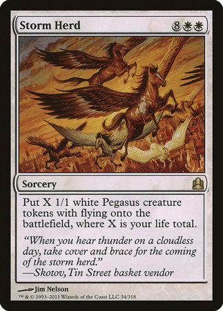 Storm Herd [Commander 2011] | Dumpster Cat Games