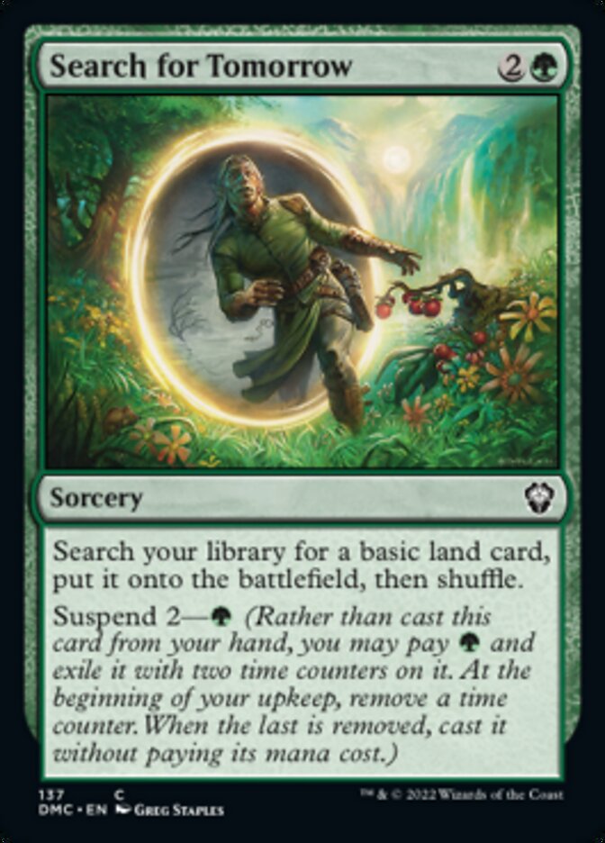 Search for Tomorrow [Dominaria United Commander] | Dumpster Cat Games