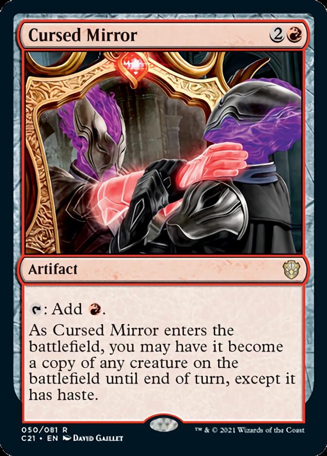 Cursed Mirror [Commander 2021] | Dumpster Cat Games