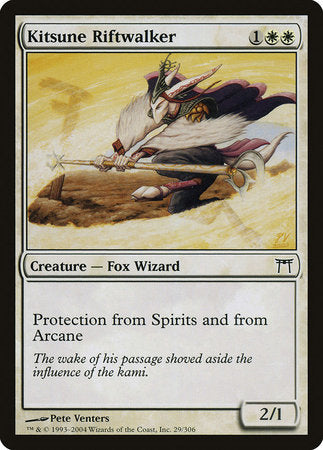 Kitsune Riftwalker [Champions of Kamigawa] | Dumpster Cat Games