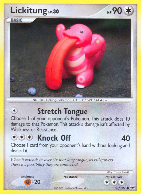 Lickitung (80/127) [Platinum: Base Set] | Dumpster Cat Games