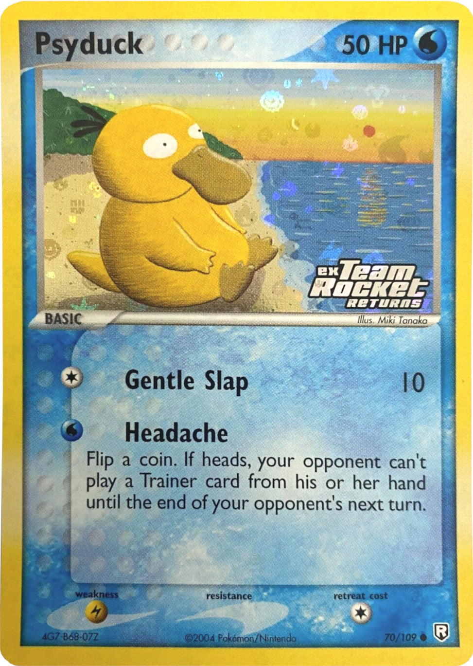 Psyduck (70/109) (Stamped) [EX: Team Rocket Returns] | Dumpster Cat Games