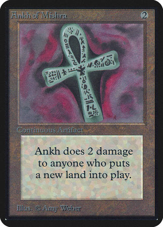 Ankh of Mishra [Limited Edition Alpha] | Dumpster Cat Games