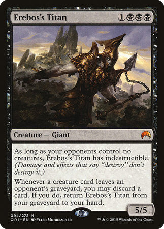 Erebos's Titan [Magic Origins] | Dumpster Cat Games