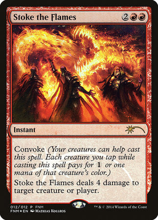 Stoke the Flames [Friday Night Magic 2014] | Dumpster Cat Games