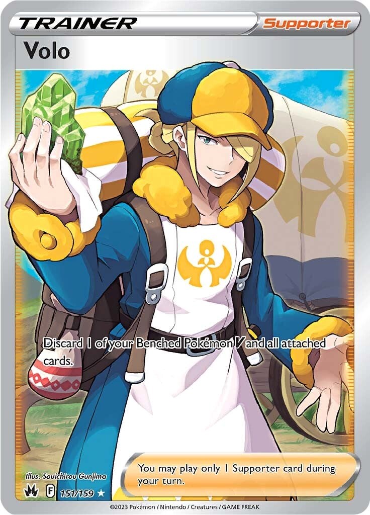 Volo (151/159) (Full Art) [Sword & Shield: Crown Zenith] | Dumpster Cat Games