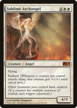 Sublime Archangel [Magic 2013] | Dumpster Cat Games