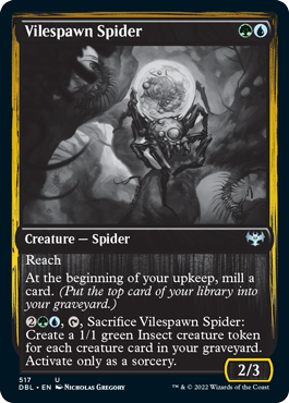 Vilespawn Spider [Innistrad: Double Feature] | Dumpster Cat Games