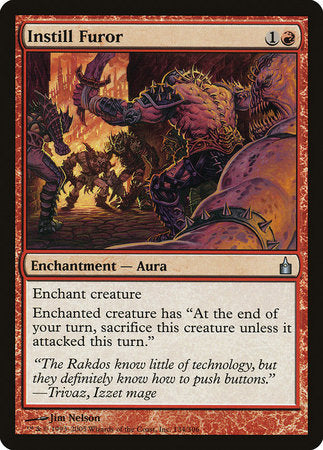 Instill Furor [Ravnica: City of Guilds] | Dumpster Cat Games
