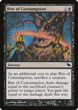 Rite of Consumption [Shadowmoor] | Dumpster Cat Games