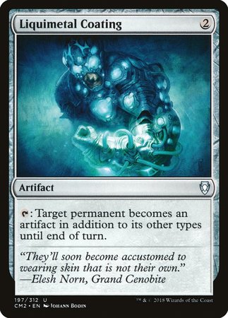 Liquimetal Coating [Commander Anthology Volume II] | Dumpster Cat Games