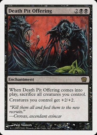 Death Pit Offering [Eighth Edition] | Dumpster Cat Games