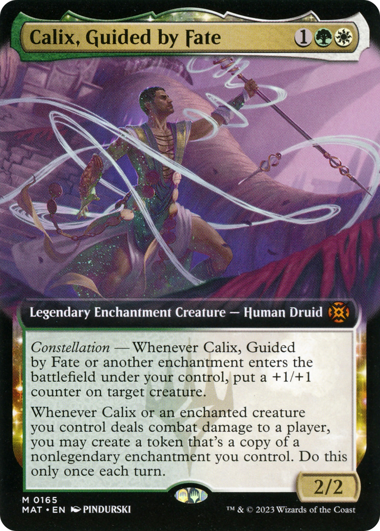 Calix, Guided by Fate (Extended Art) [March of the Machine: The Aftermath] | Dumpster Cat Games