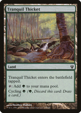 Tranquil Thicket [Archenemy] | Dumpster Cat Games