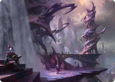 Prismari Campus Art Card [Strixhaven: School of Mages Art Series] | Dumpster Cat Games