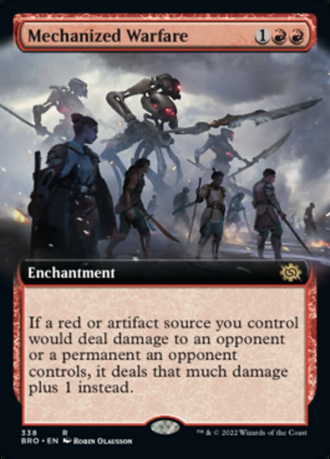 Mechanized Warfare (Extended Art) [The Brothers' War] | Dumpster Cat Games