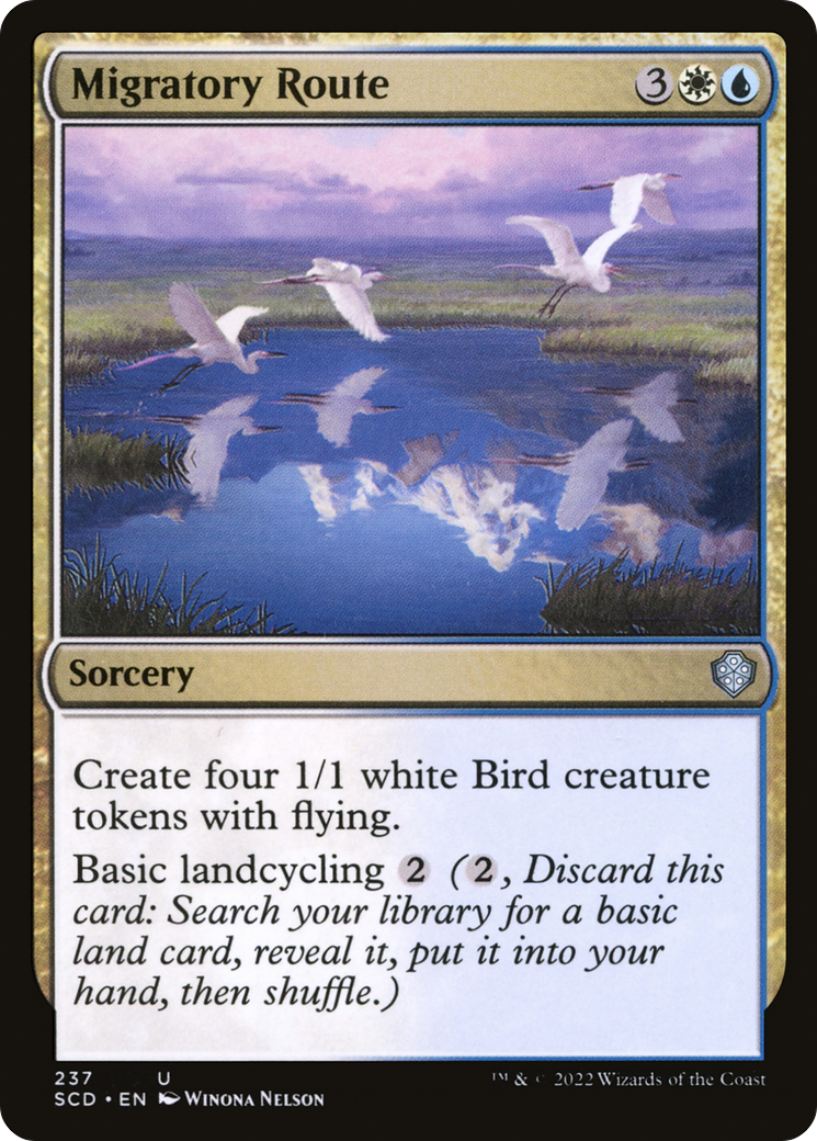 Migratory Route [Starter Commander Decks] | Dumpster Cat Games