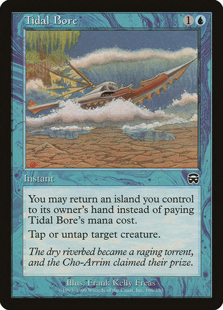 Tidal Bore [Mercadian Masques] | Dumpster Cat Games