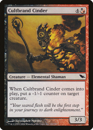 Cultbrand Cinder [Shadowmoor] | Dumpster Cat Games