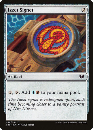 Izzet Signet [Commander 2015] | Dumpster Cat Games