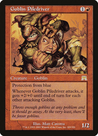 Goblin Piledriver [Onslaught] | Dumpster Cat Games