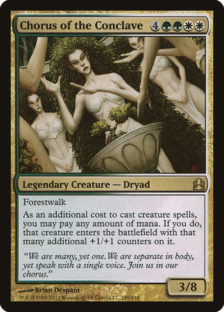 Chorus of the Conclave [Commander 2011] | Dumpster Cat Games