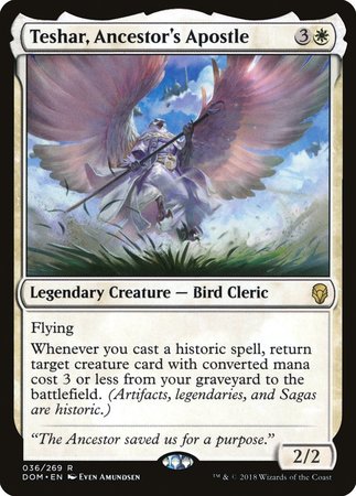 Teshar, Ancestor's Apostle [Dominaria] | Dumpster Cat Games