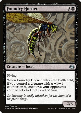 Foundry Hornet [Aether Revolt] | Dumpster Cat Games