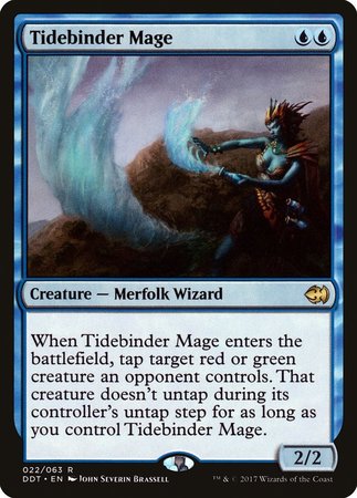 Tidebinder Mage [Duel Decks: Merfolk vs. Goblins] | Dumpster Cat Games