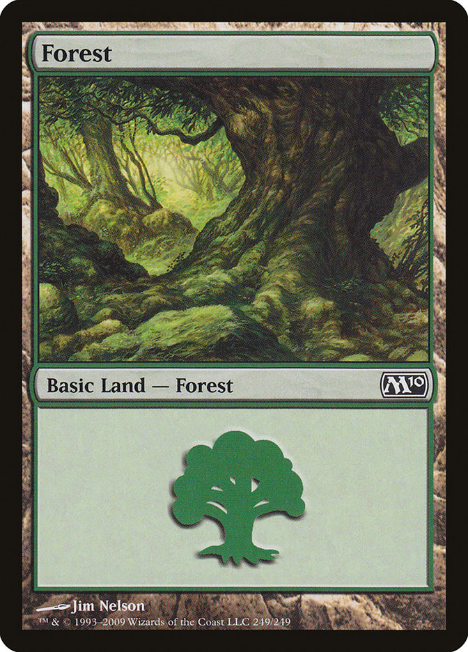 Forest (249) [Magic 2010] | Dumpster Cat Games