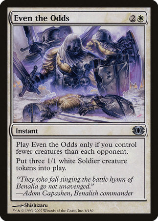 Even the Odds [Future Sight] | Dumpster Cat Games