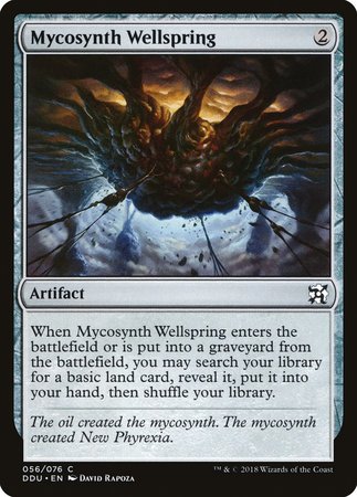 Mycosynth Wellspring [Duel Decks: Elves vs. Inventors] | Dumpster Cat Games