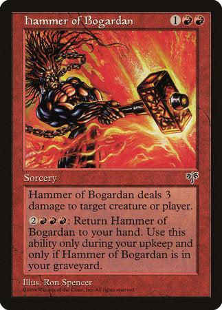 Hammer of Bogardan [Mirage] | Dumpster Cat Games